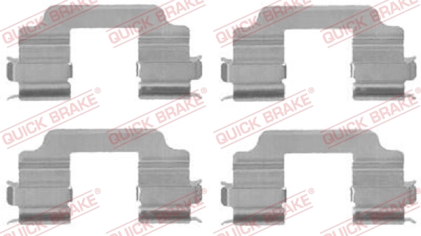Accessory Kit, disc brake pad
